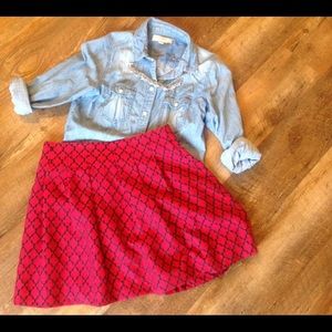 Banana Republic skater skirt